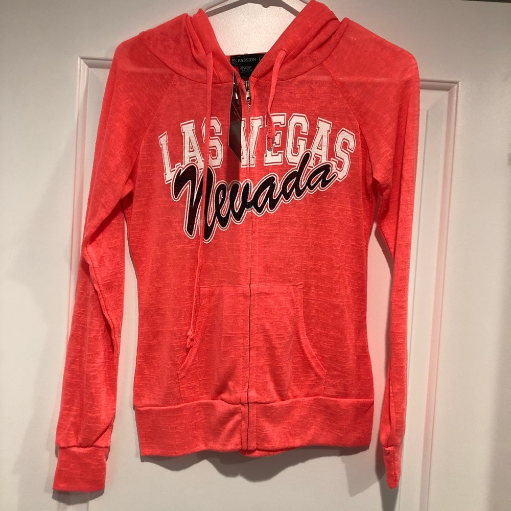Las Vegas Bright Pink Hoodie